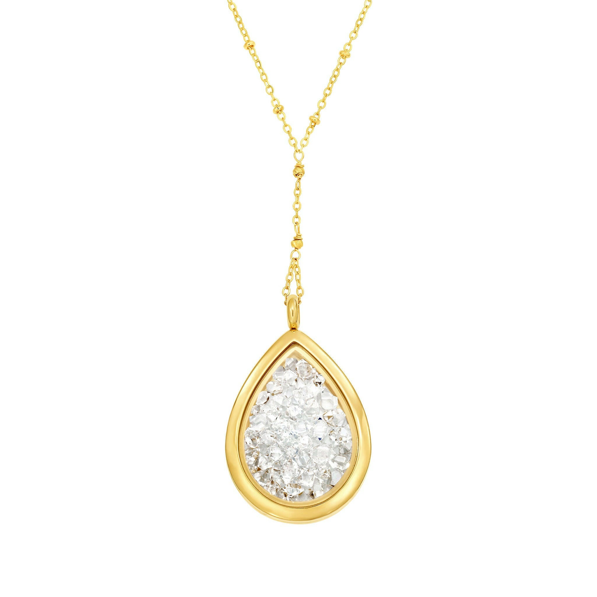 Gold teardrop locket Clearance